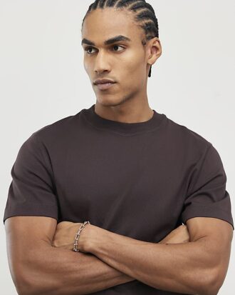 Brown Regular Fit T-Shirt