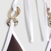 Brown Ring Detail Triangle Bikini Top