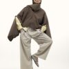 Brown Scarf Cape