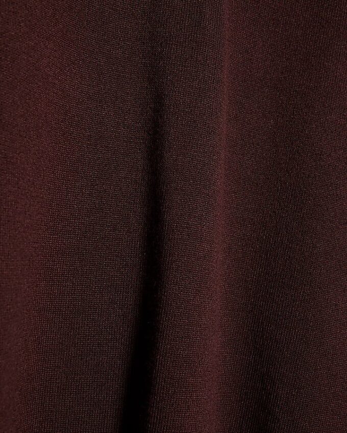 Brown Slim Fit Jumper