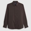 Brown Slim Fit Shirt