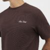 Brown Slim Fit Slinky Ame Saint T-Shirt