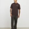 Brown Slim Fit Slinky Ame Saint T-Shirt