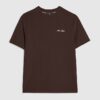 Brown Slim Fit Slinky Ame Saint T-Shirt