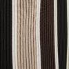 Brown Slim Fit stripe Shirt
