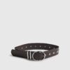 Brown Studded Belt