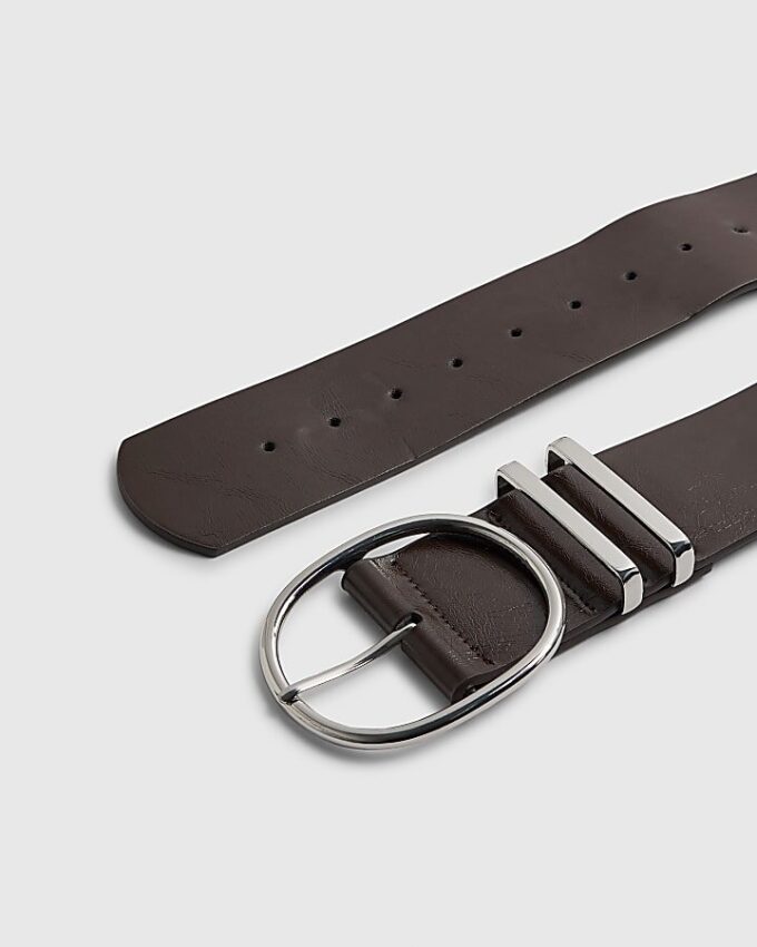 Brown Studded Belt