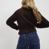 Brown Suede Belted Jacket
