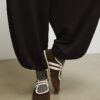 Brown Suede Double Strap Shoes