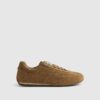 Brown Suede Trainers