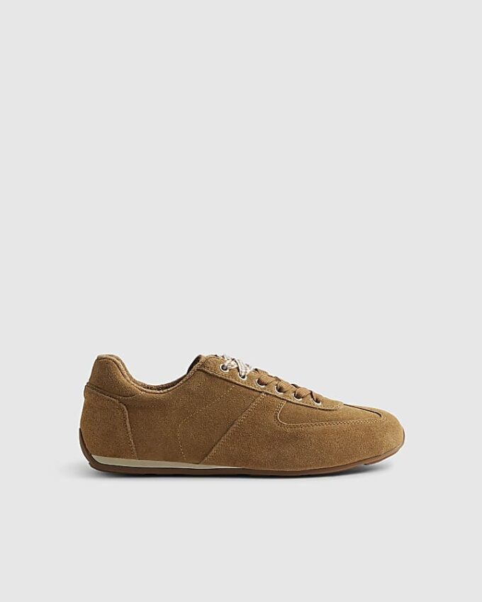 Brown Suede Trainers