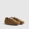 Brown Suede Trainers