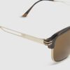 Brown Tortoise Clubmaster Sunglasses