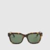 Brown Tortoiseshell Wayfarer Sunglasses