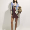 Brown Tropical Border Print Beach Tunic