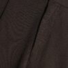 Brown Twill Wide Leg Trousers