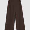 Brown Wide Leg Trousers