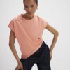 Coral Grown On Sleeve T-Shirt