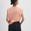 Coral Grown On Sleeve T-Shirt