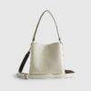 Cream Bucket Bag