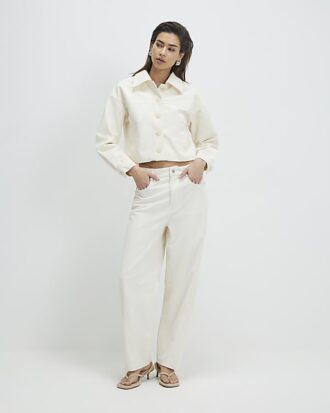 Cream Corduroy Jacket
