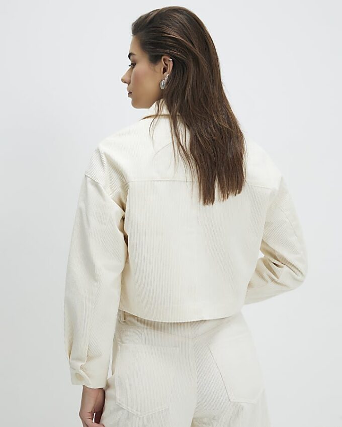 Cream Corduroy Jacket