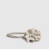 Cream Corsage Flower Belt