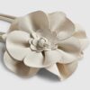 Cream Corsage Flower Belt