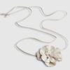 Cream Corsage Flower Belt
