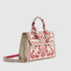 Cream Embroidered Tote Bag