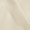 Cream Faux Leather Scallop Trim Shorts