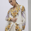 Cream Floral Blazer