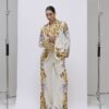Cream Floral Blazer