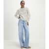 Cream Floral Embroidered Jumper