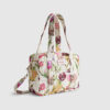 Cream Floral Print Holdall Bag