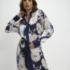 Cream Floral Shirt Dress