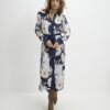 Cream Floral Shirt Dress