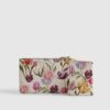 Cream Floral Travel Wallet Bundle