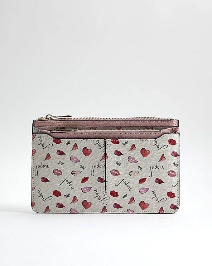 Cream J’adore Travel Wallet