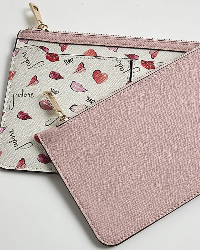 Cream J’adore Travel Wallet