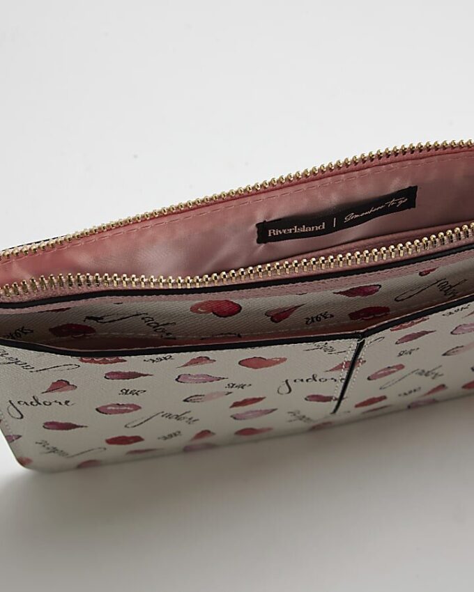 Cream J’adore Travel Wallet