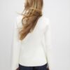 Cream Knitted Button Detail Cardigan