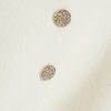 Cream Knitted Button Detail Cardigan