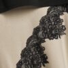 Cream Lace Hybrid T-Shirt Maxi Dress