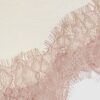 Cream Lace Trim Hip Scarf