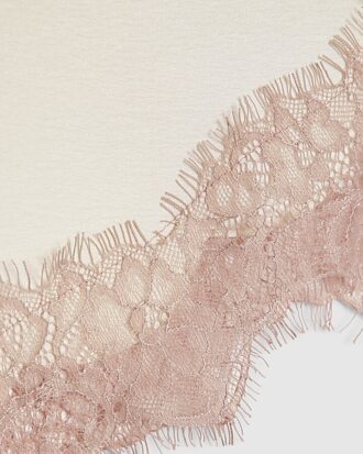 Cream Lace Trim Hip Scarf Cream Lace Trim Hip Scarf