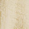 Cream Long Sleeve Borg Detail Sweatshirt