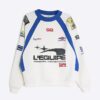 Cream Long Sleeve L’Equipe Sports Sweatshirt