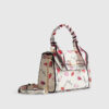 Cream Mini Jadore Tote Cross Body Bag