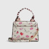Cream Mini Jadore Tote Cross Body Bag